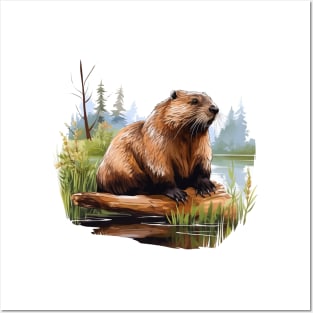 I Love Beaver Posters and Art